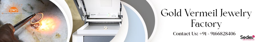 Gold Vermeil Jewelry Factory in Jaipur